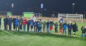 Приключи изграждането осветителна система на тренировъчния футболен терен в Пещера