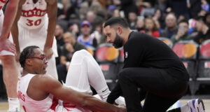 Скоти Барнс от Торонто Раптърс няма да играе няколко седмици заради травма в глезена