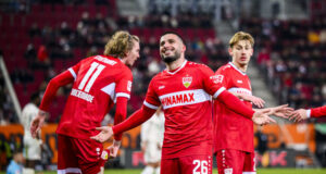 Гол на Дениз Ундав донесе победата на Щутгарт над Аугсбург