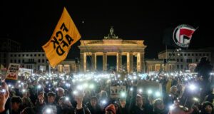 Десетки хиляди германци протестираха в Берлин срещу нарастващото влияние на крайната десница
