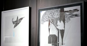 Иван Газдов е художник интелектуалец, който рисува умно и остроумно, каза доц. Георги Лозанов на откриването на изложбата „Добра вибрация“