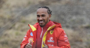 Люис Хамилтън: "Да карам кола на Ферари за първи път тази сутрин беше едно от най-добрите чувства в живота ми"