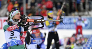 Милена Тодорова записа още едно силно състезание за Световната купа по биатлон, след като се нареди седма в преследването в Оберхоф