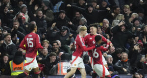 С гол на Лисандро Мартинес Манчестър Юнайтед си тръгна победител от гостуването на Фулъм в английската Висша лига