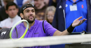 Матео Беретини елиминира Новак Джокович в първия кръг на турнира в Доха, миналогодишният шампион Карен Хачанов също отпадна