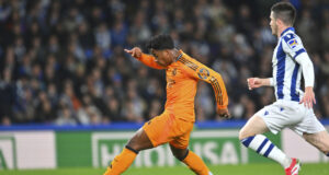 Минимална победа за Реал (Мадрид) над Реал Сосиедад в първия полуфинал за Купата на Испания