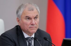 Председателят на руската Държавна дума Вячеслав Володин съобщи, че заминава за Индия за "важни" преговори