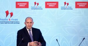 На снимката: президентът Румен Радев