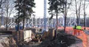 Строителството на стадион "Българска армия" върви по график