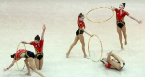 Ансамбълът на България за девойки завоюва два златни медала на международния турнир по художествена гимнастика "Купа София"