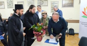 Археологът проф. Георги Атанасов представи в Силистра новата си книга за скални култови паметници