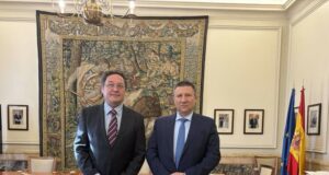 Възможността български магистрати да бъдат обучавани от испанските им колеги обсъдиха Борислав Сарафов и Алваро Гарсия Ортис