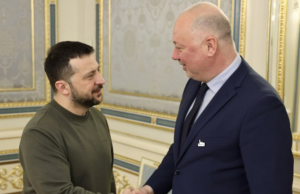 Росен Желязков и Володимир Зеленски