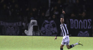 Кирил Десподов вкара гол за ПАОК при поражение от Калитеа в последния кръг на редовния сезон в гръцкото първенство