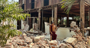 ОБНОВЕНА Хунтата в Мианма призова за международна помощ след катастрофалното земетресение