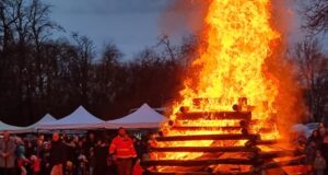 С огъня на Сирница завърши четиридневният маскараден фестивал „Кукерландия" в Ямбол