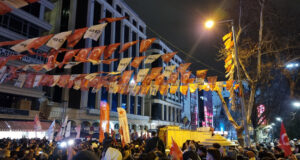 Опозиционен протест в Турция