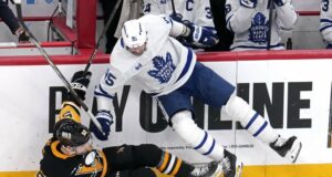 Торонто оглави класирането в Атлантическата дивизия на Националната хокейна лига след победа с продължение над Питсбърг