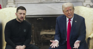 Доналд Тръмп и Володими Зеленски