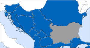 Балкани, карта