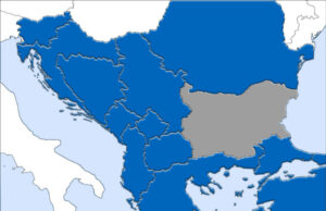Балкани, карта