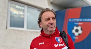 "През първото полувреме успяхме да окажем добра съпротива на Добруджа", коментира за БТА старши треньорът на Струмска слава Стефан Гошев