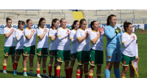 Девическият национален отбор по футбол се наложи над връстничките си от Грузия и записа трета поредна победа в квалификациите