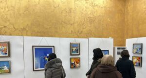 Изложба живопис на художника Валентин Асенов – Хъкъла беше открита в Омуртаг