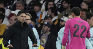 Мениджърът на Арсенал Микел Артета се надява Букайо Сака да бъде готов за полуфиналите в Шампионската лига