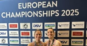 ОБНОВЕНА Стефани Стоева и Габриела Стоева спечелиха пета европейска титла на двойки жени в кариерата си