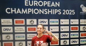 ОБНОВЕНА Стефани Стоева и двойката Иван Русев/Илиян Стойнов стартираха с победи на Европейското първенство по бадминтон в Дания