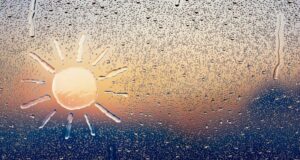 слънце - дъжд валежи