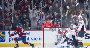 С три гола в последната третина Монреал Канейдиънс спечели домакинството си на Вашингтон Кепиталс