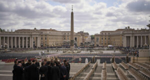 погребението на папа Франциск
