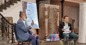 Срещи с писателите Шехан Карунатилака и Мария Степанова се състояха в НАИМ-БАН