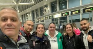 Трикратните европейски шампионки Стефани Стоева и Габриела Стоева отпътуваха за шампионата на Стария континент в Дания