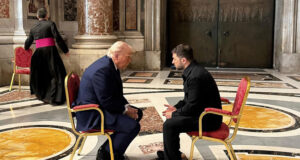 Доналд Тръмп и Володимир Зеленски.