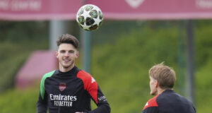 "Дойдохме с идеята, че имаме 90 минути и се настройваме да спечелим", гарантира Деклан Райс от Арсенал