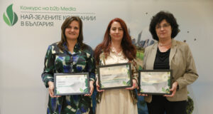 БТА получи три отличия на наградите "Най-зелените компании в България" за 2025 година