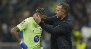 Барселона е готова за изпитанието с Реал (Мадрид) след отпадането от Шампионската лига, казва Ханзи Флик