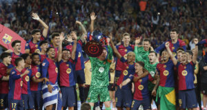 Барселона получи титлата на Испания след поражение от Виляреал