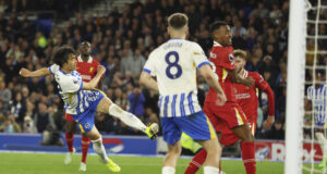 Брайтън обърна шампиона Ливърпул и държи 8-ото място във Висшата лига