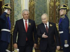 Кубинският президент пристигна в Санкт Петербург
