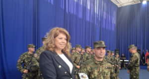 ОБНОВЕНА Българските воини в Косово са гарант за сигурността не само на България, но и на целия регион, заяви вицепрезидентът Йотова в Прищина