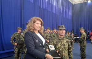 ОБНОВЕНА Българските воини в Косово са гарант за сигурността не само на България, но и на целия регион, заяви вицепрезидентът Йотова в Прищина