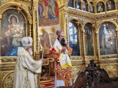 ОБНОВЕНА Българският патриарх и Софийски митрополит Даниил отслужи литургия в храма „Св. великомъченик Георги Победоносец"