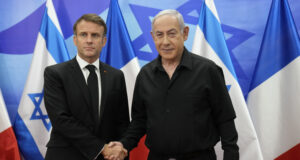 ОБНОВЕНА Нетаняху обвини Макрон, че подкрепя "Хамас"; израелският министър на отбраната също разкритикува френския президент
