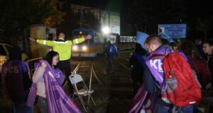 ОБНОВЕНА Протест спря движението на градския транспорт в София