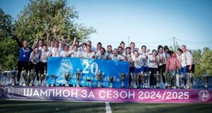 Отборът на НСА спечели шампионската титла на България по футбол за жени за 20-и път