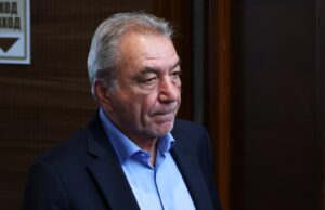 Президентът на САЩ Доналд Тръмп по време на срещата си с президента на РЮА Сирил Рамапоса